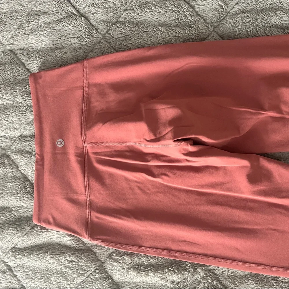 Lululemon Grove Super-High-Rise Flared Pant Nulu and Align Long Sleeve Set - Picture 4 of 5